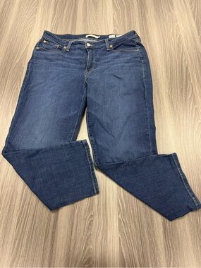 Levi Strauss Boyfriend Blue Jeans Women’s Plus Size 18W Denim